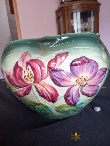 Ancien grand cachepot en - grand,