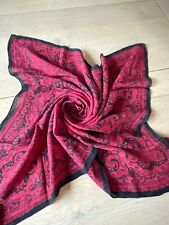Foulard/Carré/Schal★Foulard en soie 100%- 27g Hand rolled★Silk SCARF Shawl