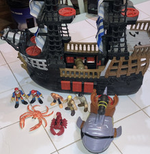 Fisher price toy pirate - pirate, ship