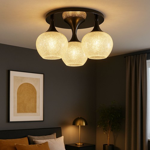 Plafonnier cristal lampe - en, de