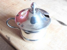 moutardier en argent poinçon