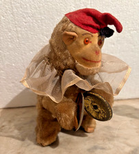 Jouet singe ancien articulé