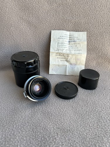 Objectif jupiter 35mm 2 - jupiter-12, f/2.8