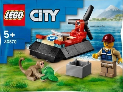 Lego city aéroglisseur de - lego,