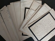 Lot de correspondance - Pierre