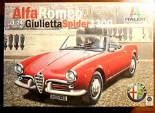 ALFA ROMEO GIULIETTA SPIDER  1300 1:24 ITALERI / PROTAR  RARE SEALED