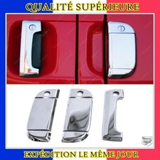 CHROME COUVRE POIGNEES 3 PORTE