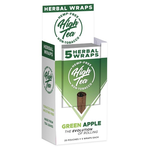 High tea wraps green - high, apple