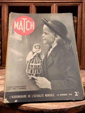 Vintage Paris Match 1940