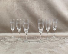 Lot de 6 flutes Champagne