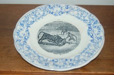 ASSIETTE faience de GIEN