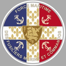 STICKER FUSILIERS MARINS ET