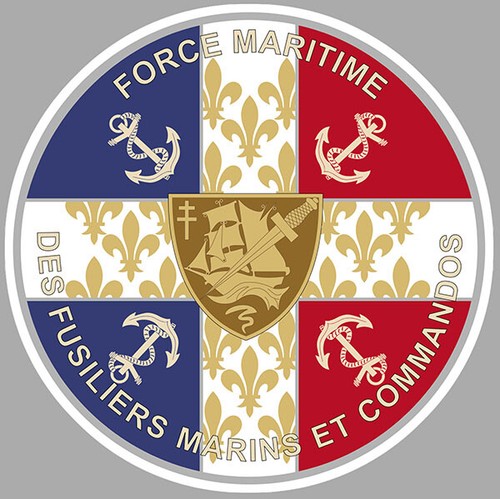 Sticker fusiliers marins - fusiliers,