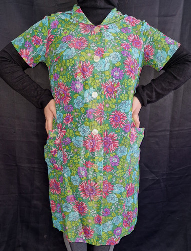 Nylon dederon smock apron - dederon,