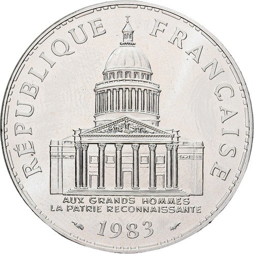 Monnaie france panthéon - france,,