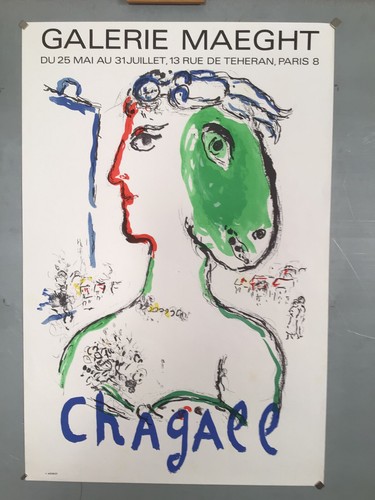 Marc chagall affiche - marc, originale