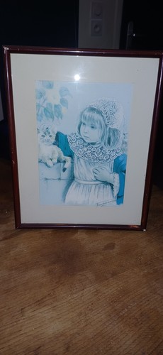 Cadre ancien marie claude - marie,