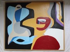 Art contemporain - tableau peinture sur toile œuvre d'art abstrait originale -