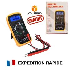 Multimètre écran LCD rétro-éclairé testeur numérique - Multimeter Voltmètre Ohm
