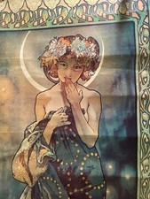 AFFICHE MUCHA ETOILE DE LA