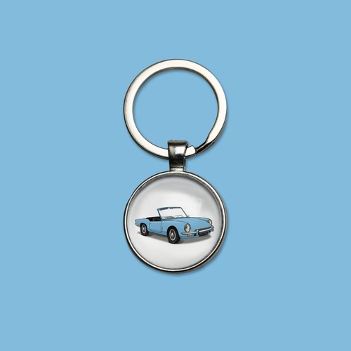 Porte clefs triumph spitfire - porte-clefs,