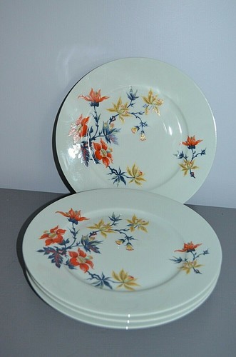 Assiettes plates porcelaine - 4,