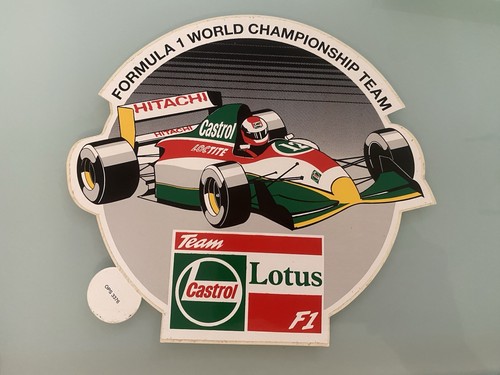 Autocollant team lotus - autocollant,
