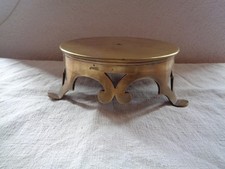 TRAVAIL DE POILUS,  1915, DESSOUS DE PLAT RÉALISÉ À PARTIR D'UNE DOUILLE D'OBUS