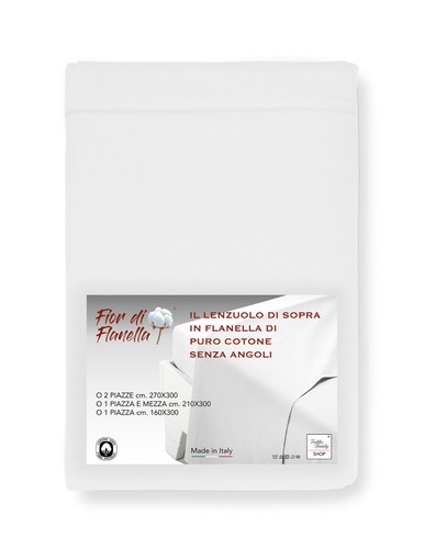 Drap supérieur flanelle - drap,