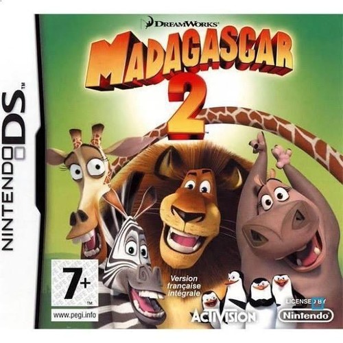 Jeu madagascar 2 - jeu, ds