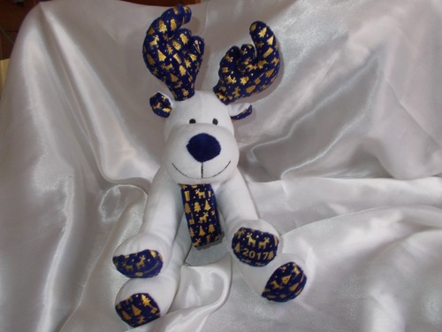 Doudou peluche élan renne - doudou,, élan,