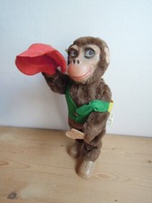 Singe Mécanique jouet à clé HZ  HANS ZITZMANN  vintage 1960