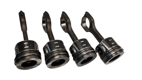 Bielle piston complet - de,