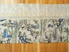 Tissu Soie Brodé Broderie