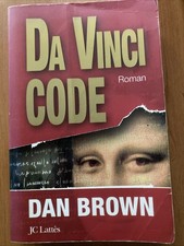 Livre Da vinci code Dan Brown éditions J.C Lattès 2005