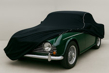 Housse pour Voiture Indoor Etendue Couverture Carcover pour Triumph TR4 Noir