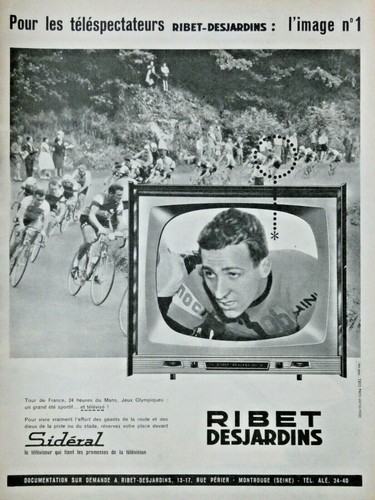 Publicité presse 1960 tour - de,