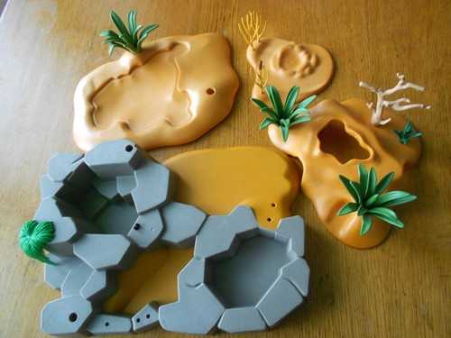 Playmobil lot decors - lot ,