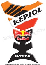 REPSOL RED B HONDA PROTECTION RESERVOIR HONDA REPSOL TANK PAD PROTECTOR NOUVEAU