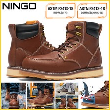 NINGO Men Steel/Soft Toe Work