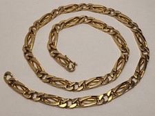 Collier Vintage Plaqué Or Jaune 51 cm Poinçonné #JT0# P150