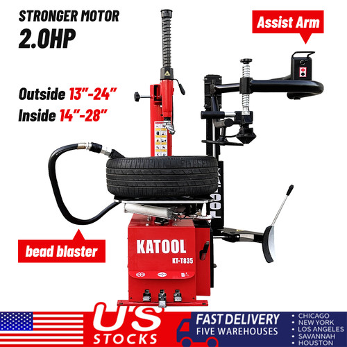 Bead blaster tire changer - tire,