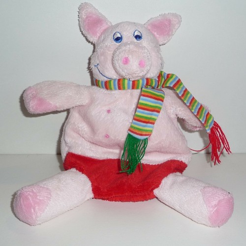 Doudou cochon beleduc - cochon,