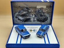 1/43 Coffret Renault R8 & R12 Gordini Bleu 1966 - 1971 Norev ref: 511205