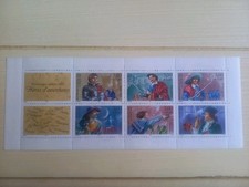 CARNET PERSONNAGES CELEBRES 1997 NEUF ** NON PLIE LUXE - HEROS D'AVENTURES