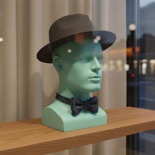 Tête mannequin pvc résistant - tête,