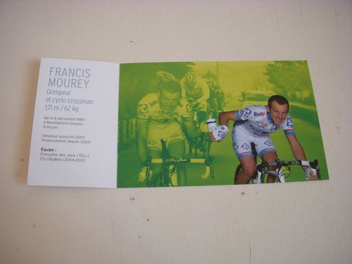 Cyclisme carte postale fdj - cp,