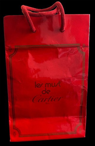 Sac rouge cartier - les, must