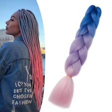 Meches Tresse Cheveux 1 Paquet 24" Meches pour Tresses Africaine Rajout Cheve...