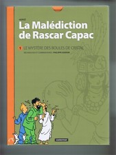 TINTIN / HERGE LA MALEDICTION DE RASCAR CAPAC Tome 1  P. GODDIN  MOULINSART  EO 